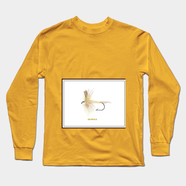 Light Cahill Dry Fly Long Sleeve T-Shirt by garrettsgardens